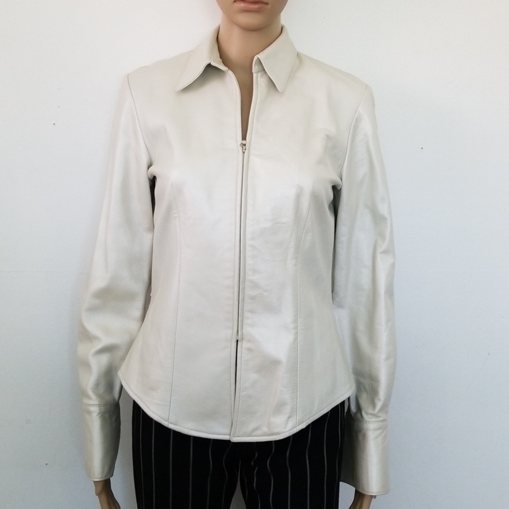 CHETTA B leather jacket